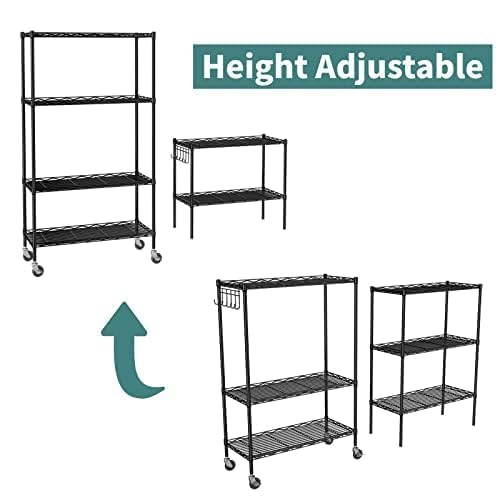 6 Tier Storage Shelf Units (6 Count)