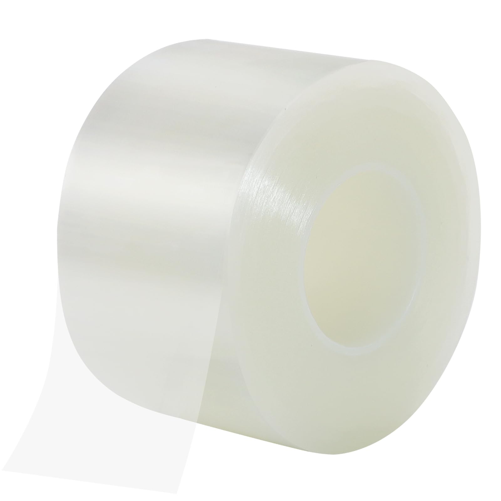 Transparent Window Weather Sealing Tape 2 in x 35 Yards Weather Stripping Residue Free Clear Window Draft Isolation Sealing Film Tape for Windows and Doors Gaps