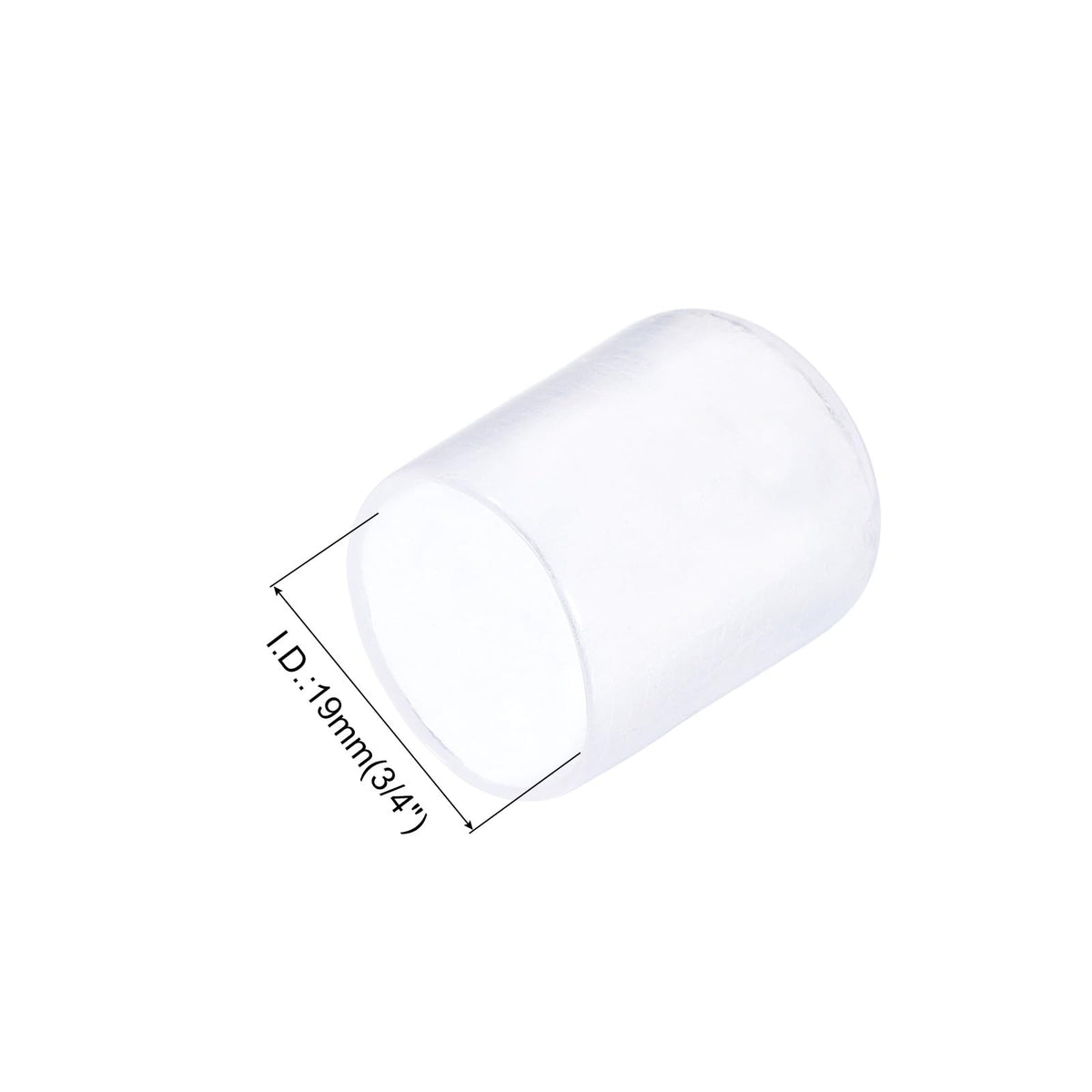 20pcs Rubber End Caps 19mm