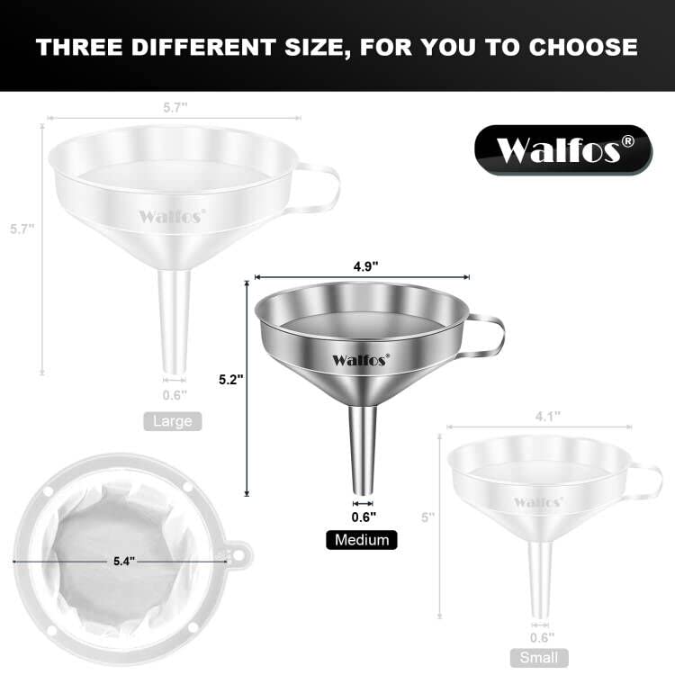 Stainless Steel Funnel