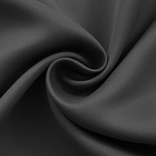 Short Blackout Curtains 48 Inch Length (2 Count)