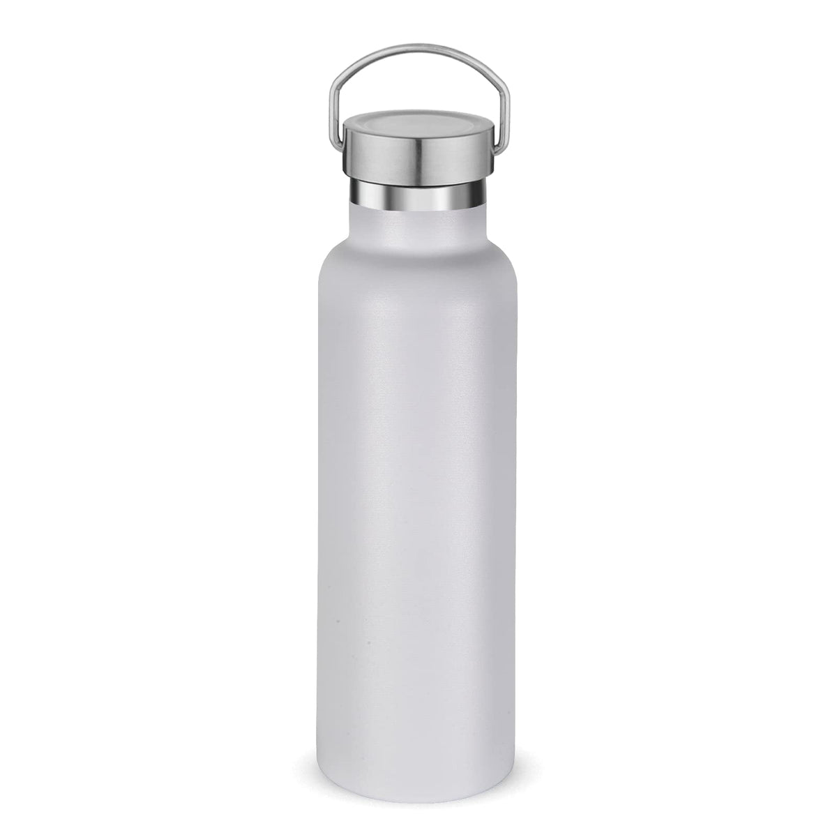 White Stainless Steel Water Bottles
