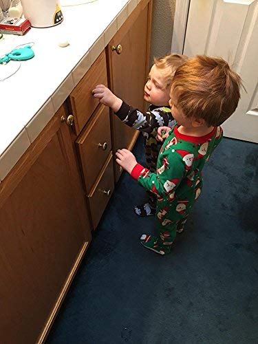 20 Pack Magnetic Cabinet Locks Baby Proofing and 2 Keys (20 Count)