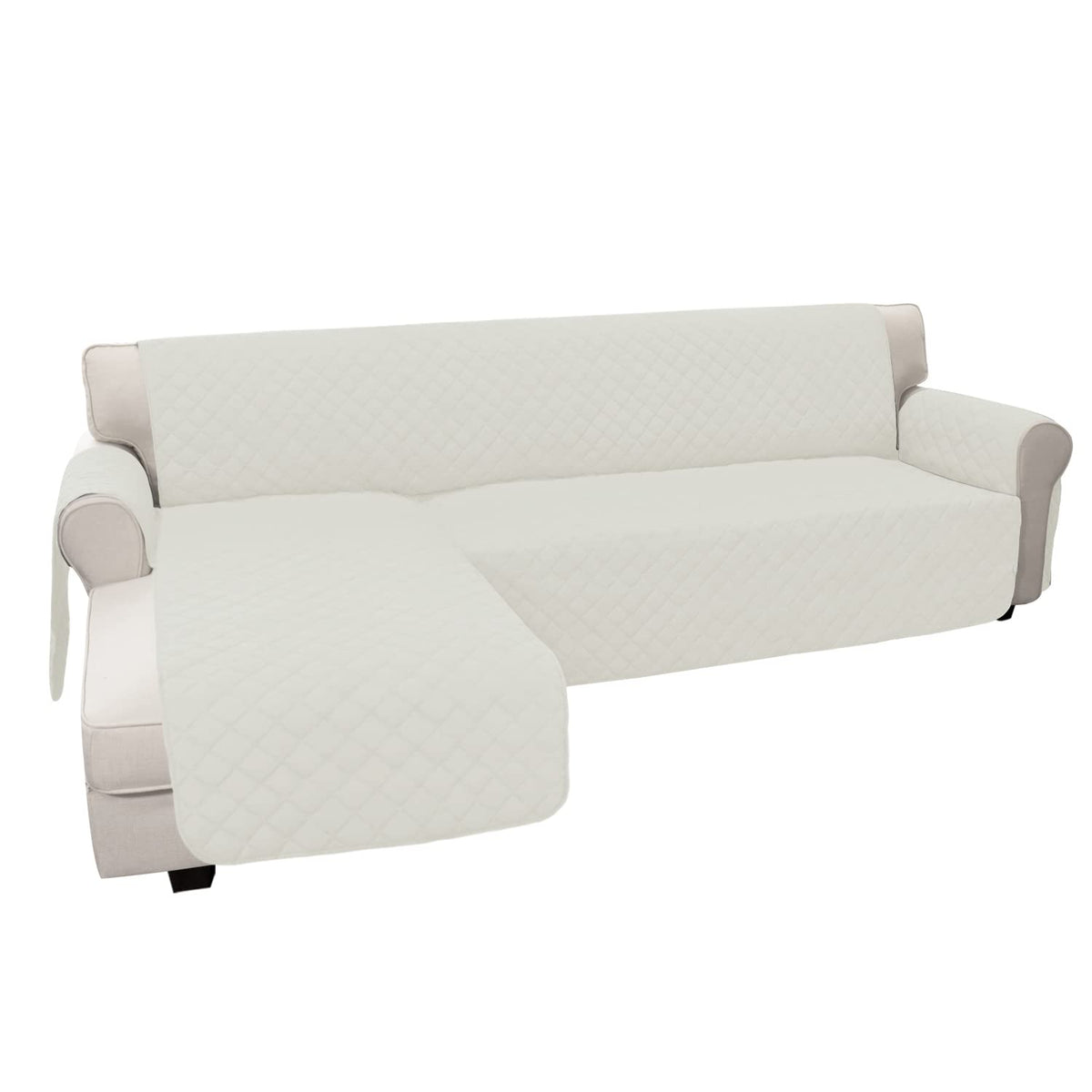 Reversible L Shape Sectional Couch Cover