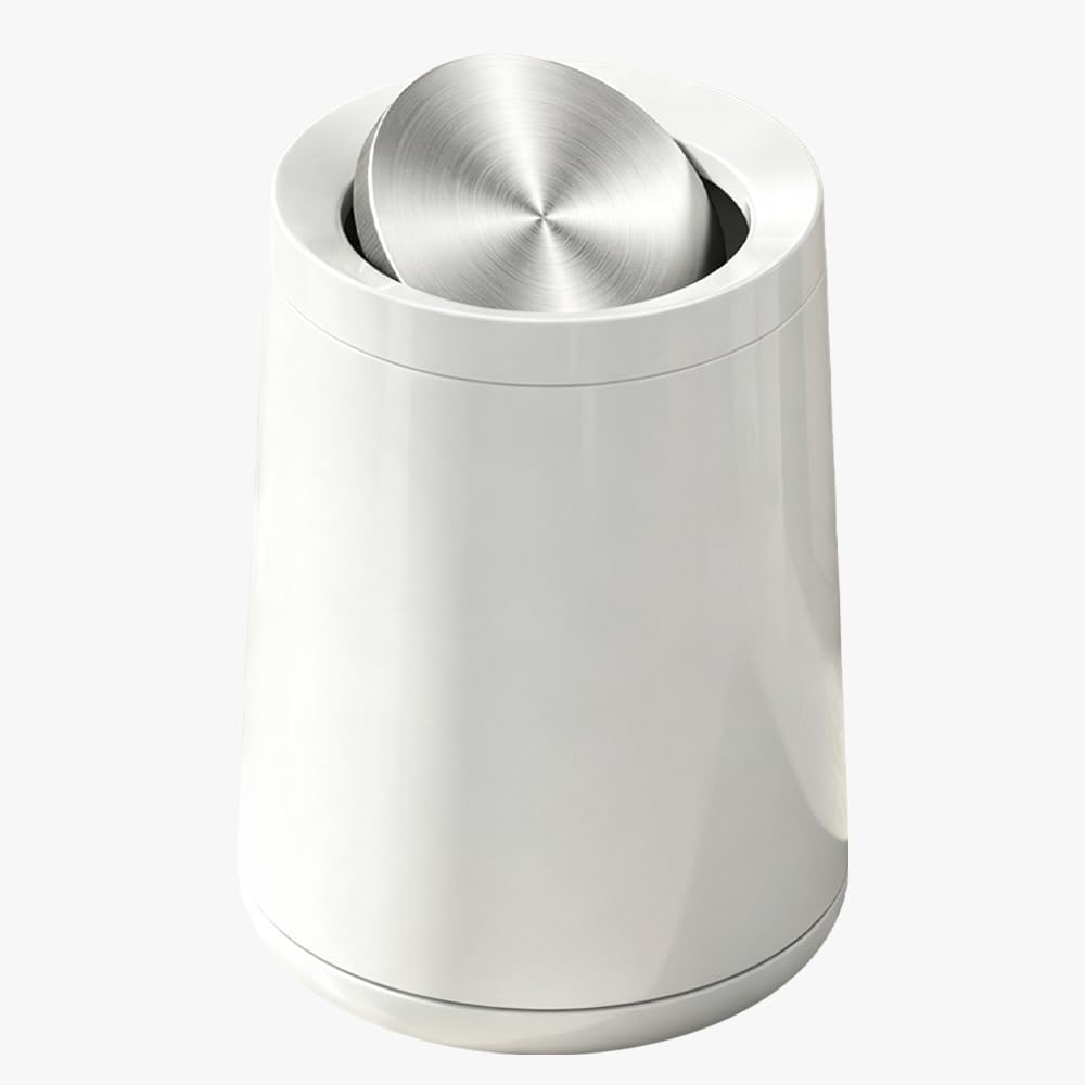 2.1Gallon Small Bathroom Trash can with lid