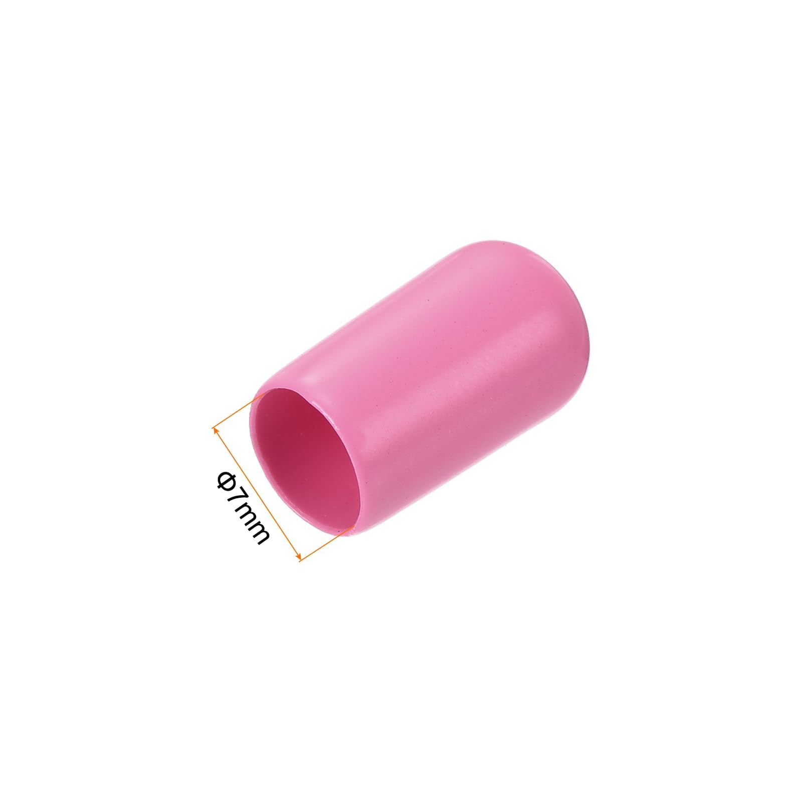 20pcs Rubber End Caps 8mm