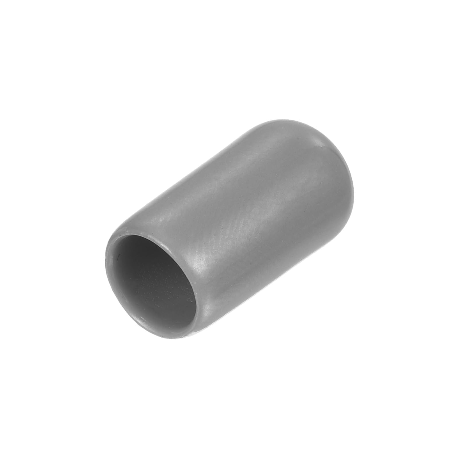 20pcs Rubber End Caps Protective Caps 7.5mm ID Vinyl PVC Round Tube Bolt Cap Cover Screw Thread Protectors