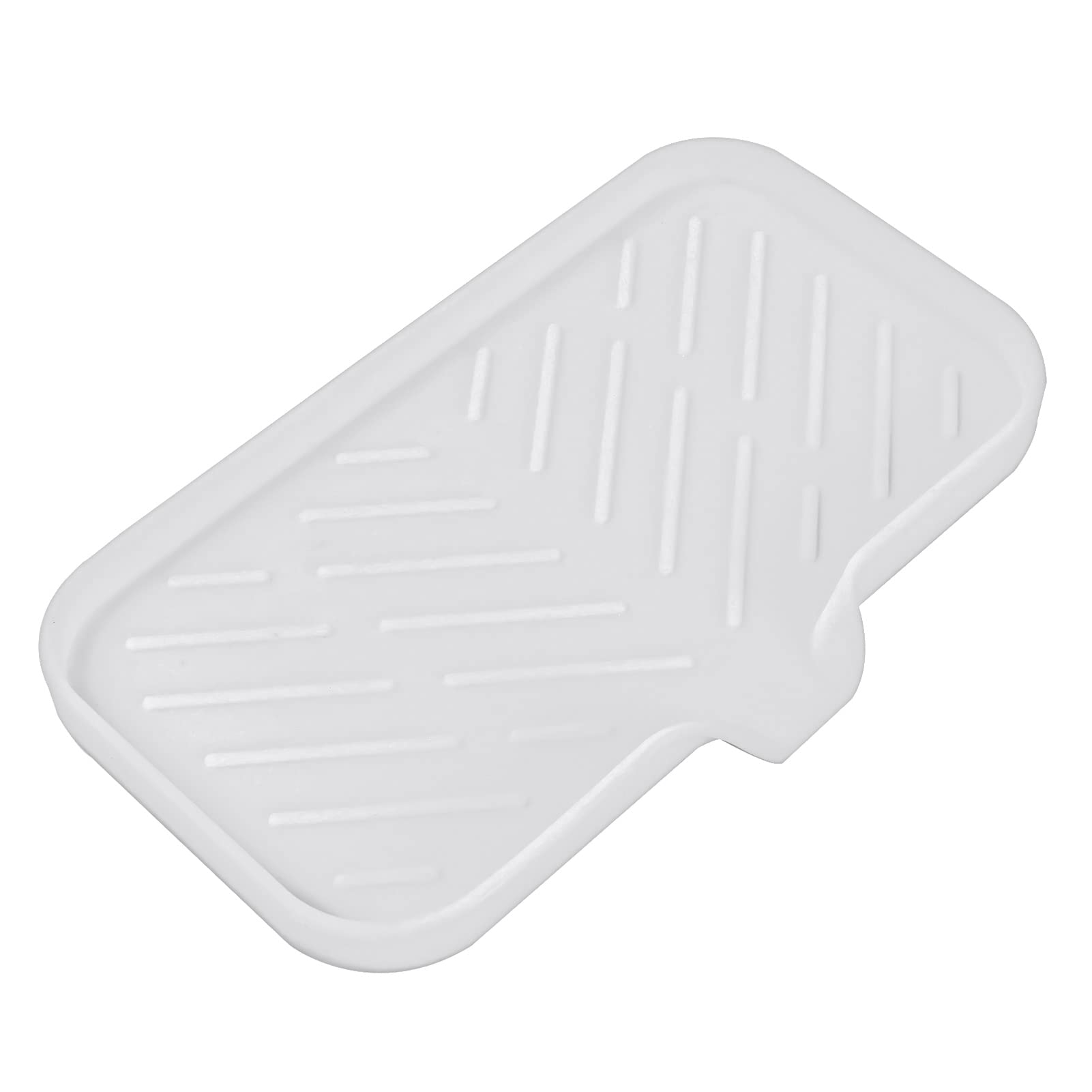 Silicone Soap Dish with Drain Spout