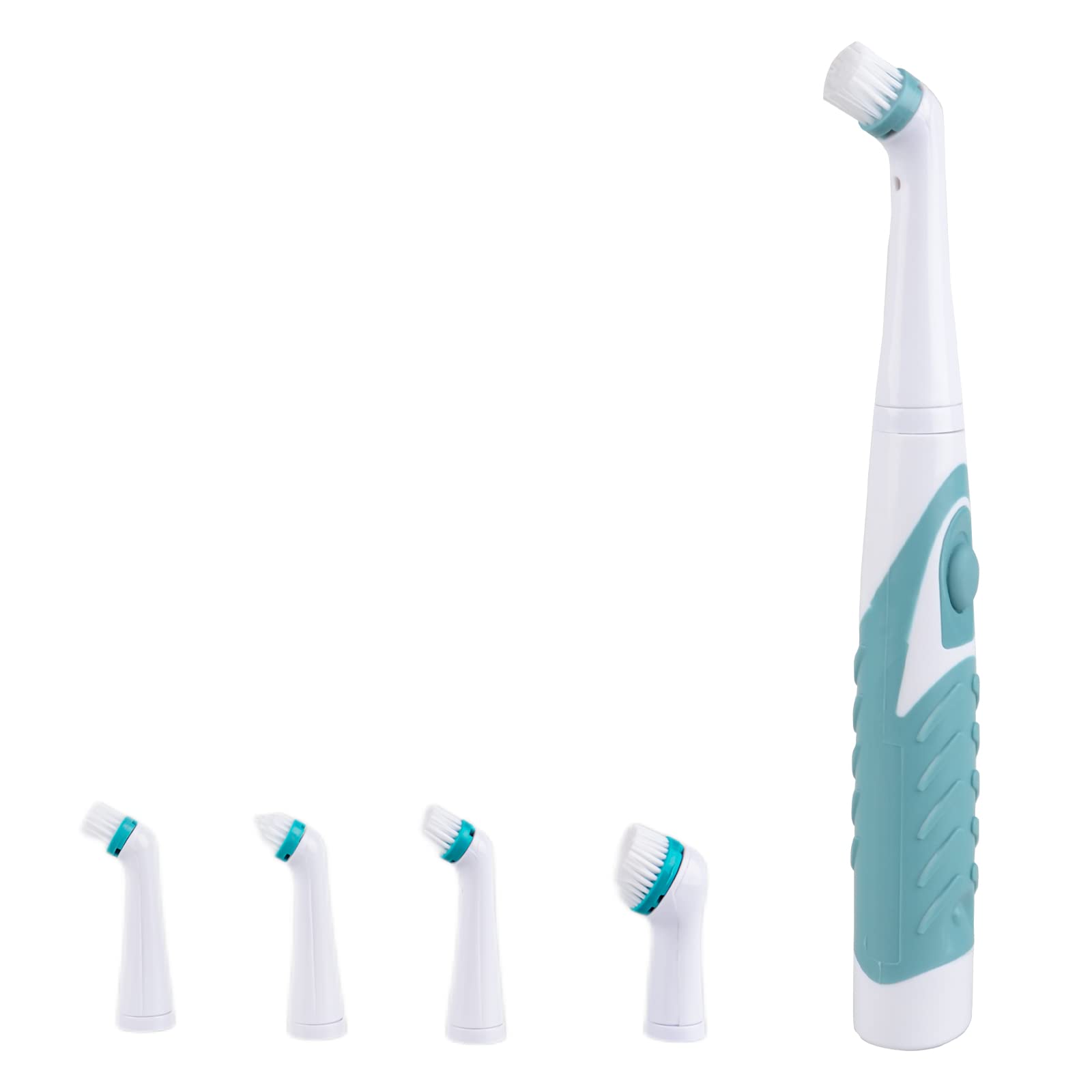 Electric Cleaning Brush with 4 in 1 Multiple Brush Heads