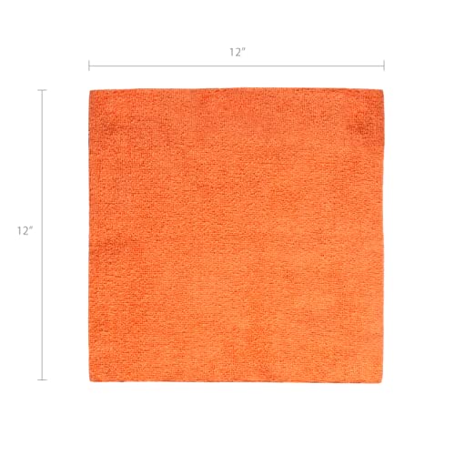 200GSM Microfiber Cleaning and Drying Cloths with Dispenser Box (50 Count)