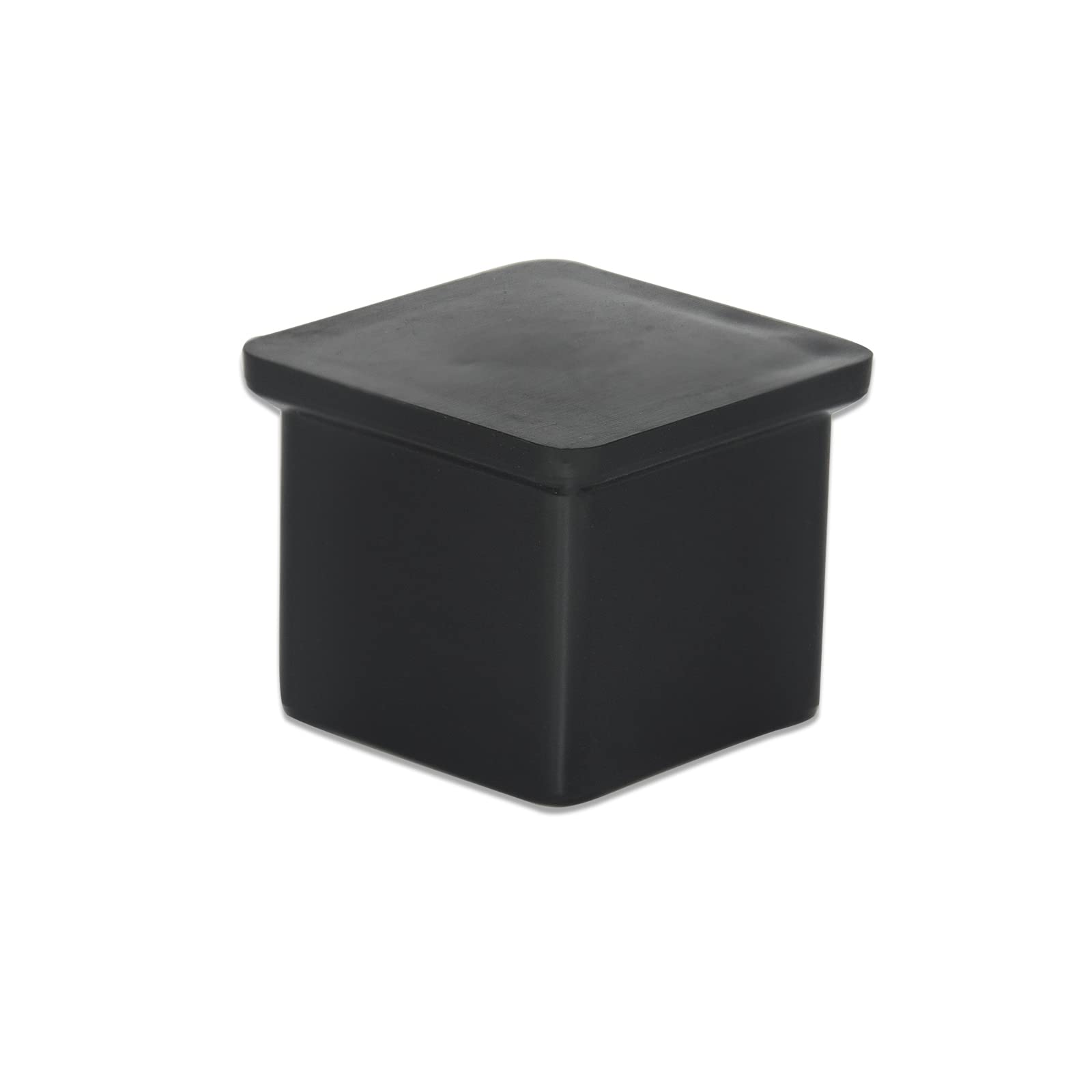 Flexible PVC Patio Chair Table Leg Tips Caps Square Furniture Covers 25 x 25 mm (20 Count)