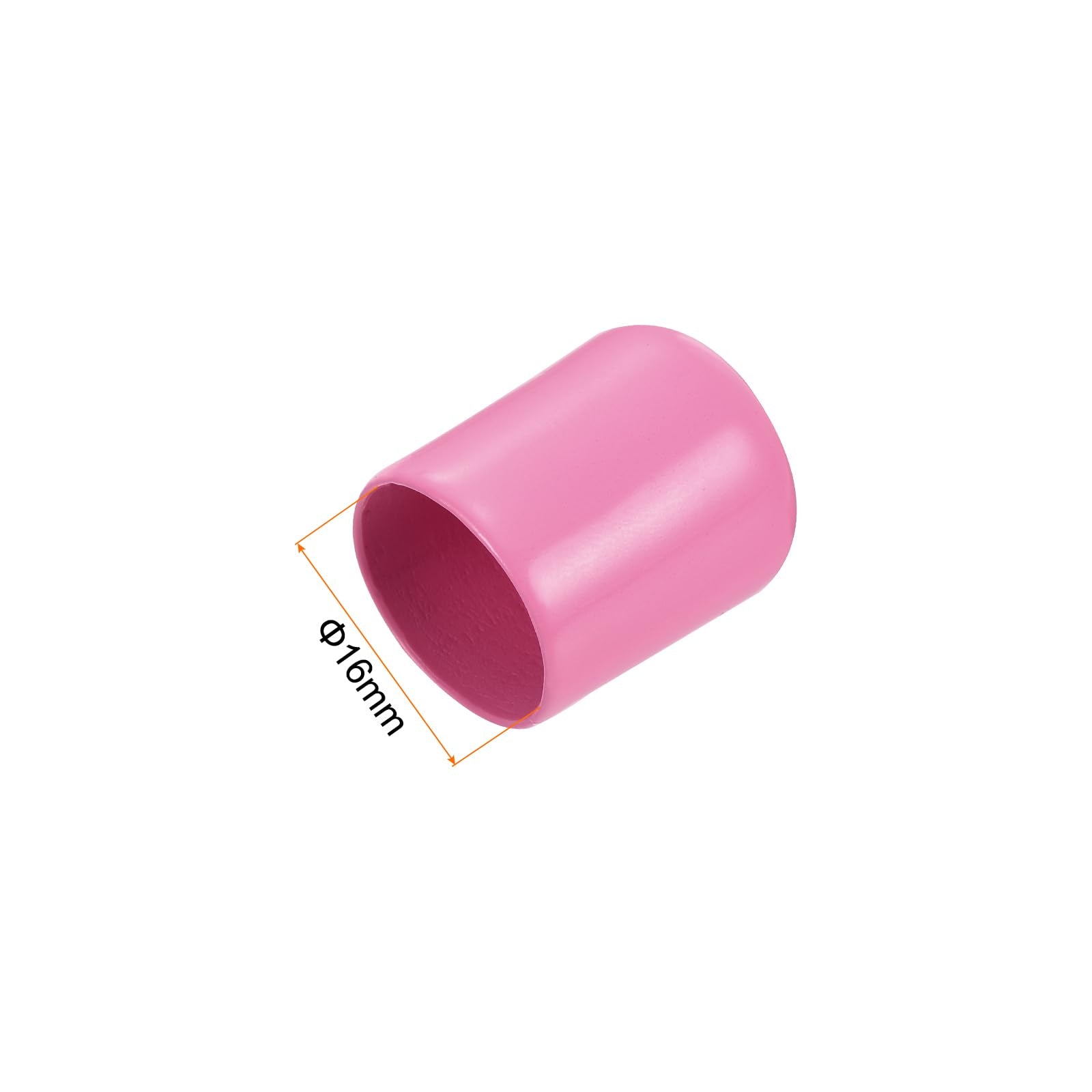 20pcs Rubber End Caps 16mm