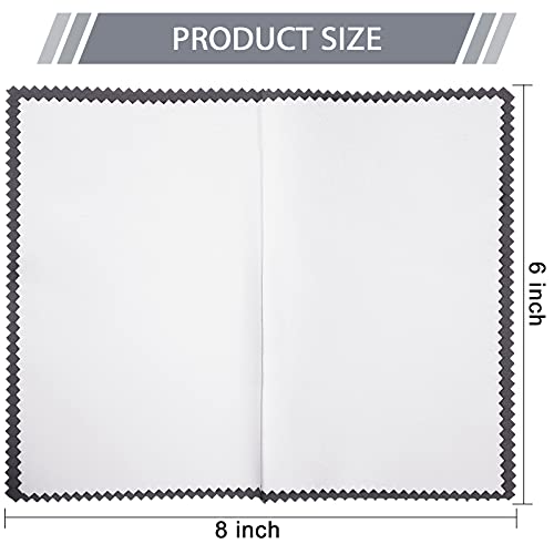 30 Pcs Silver Jewelry Polishing Cloths 6 x 8 inches Jewelry Cleaning Cloth Sterling Polish Cloths for Jewelry