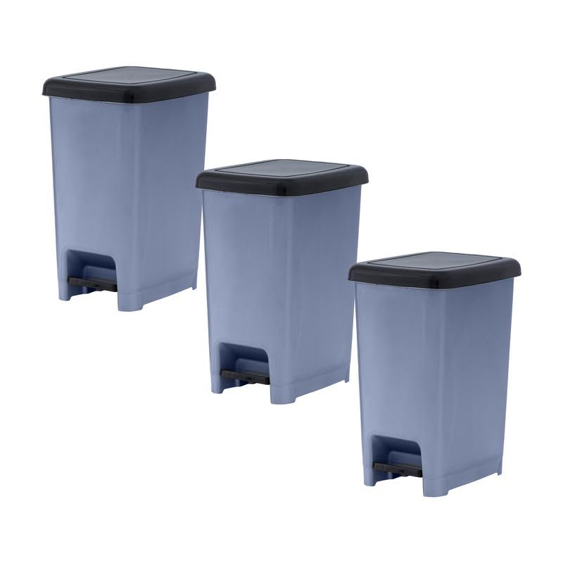 Slim Trash Can with Foot Pedal