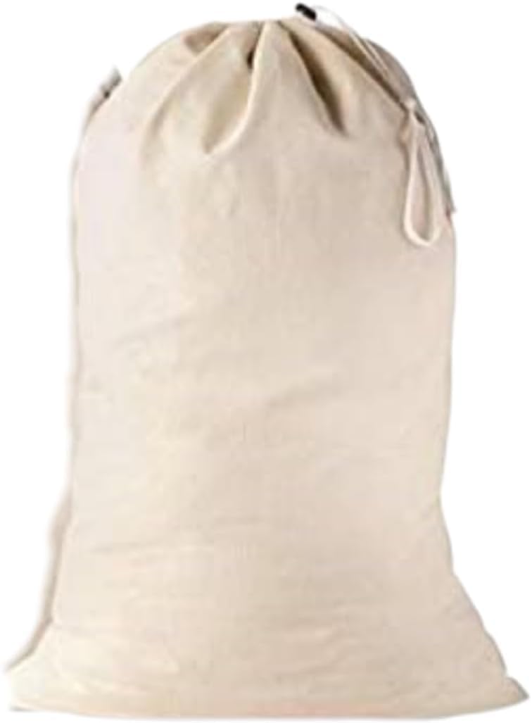 Large Cotton Laundry Bag (2 Count)