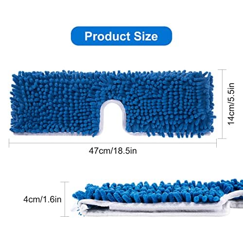 2 Pack Thicken Mop Refills Head Compatible for O Ceda Dual Action Flip System (2 Count)