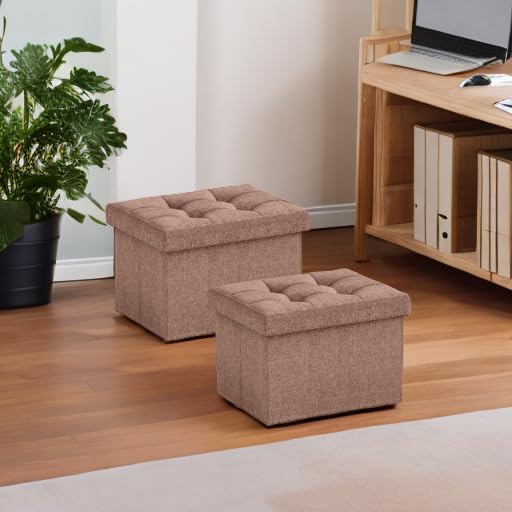 Small Rectangle Ottoman Set of 2