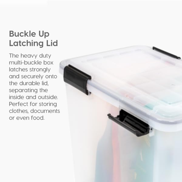 WeatherPro Storage Bins with Lids (2 Count)