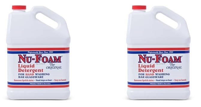 Liquid Detergent for Bar Glassware (256 Fl Oz)