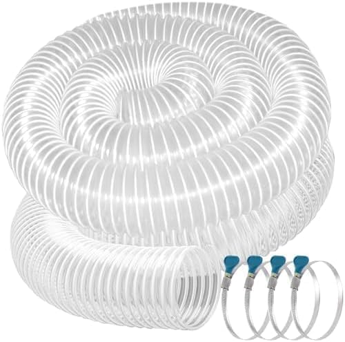 4" x 20' PVC Dust Collection Hose
