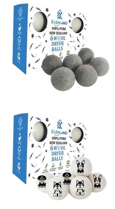 Organic Wool Dryer Balls (12 Count)