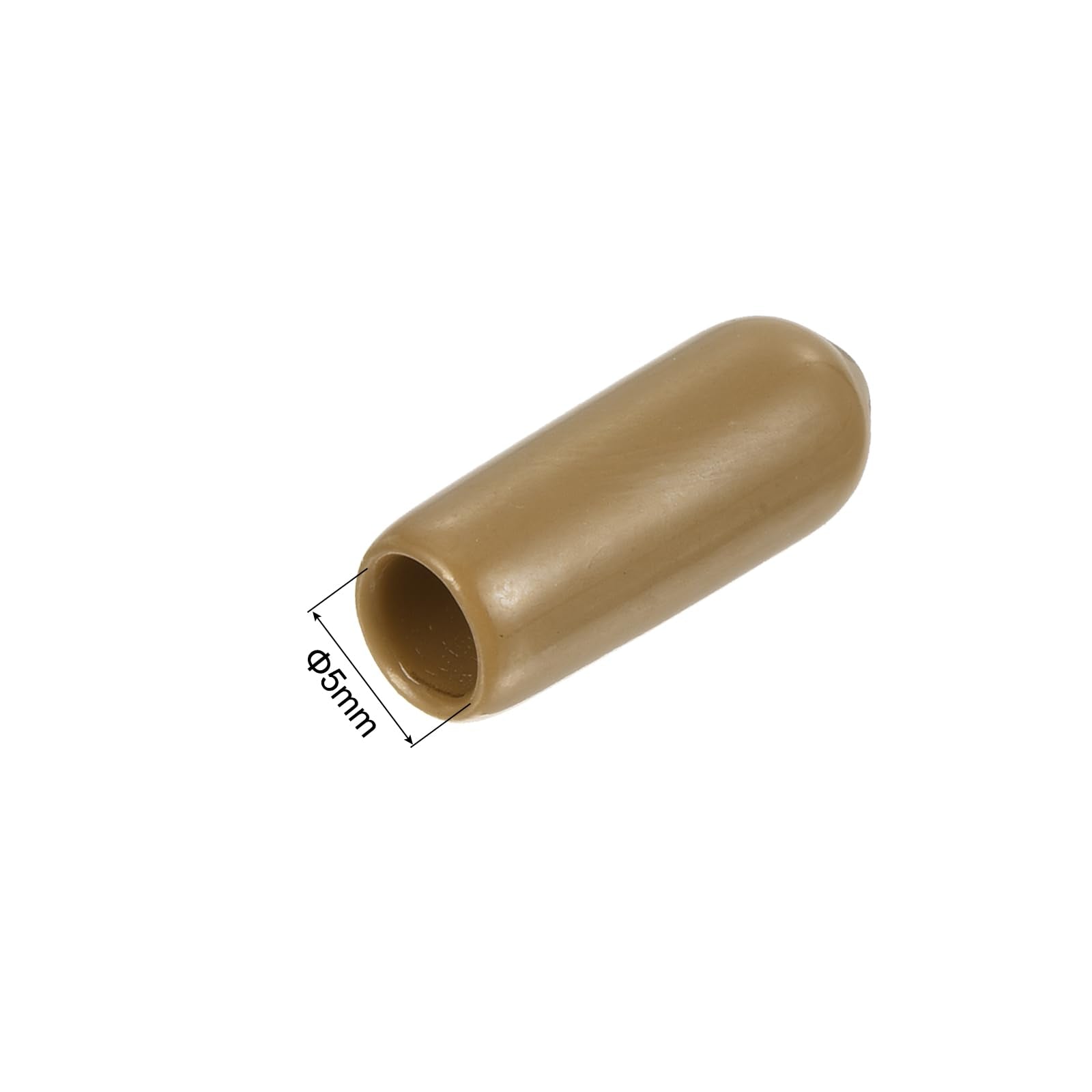 20pcs Rubber End Caps 5mm