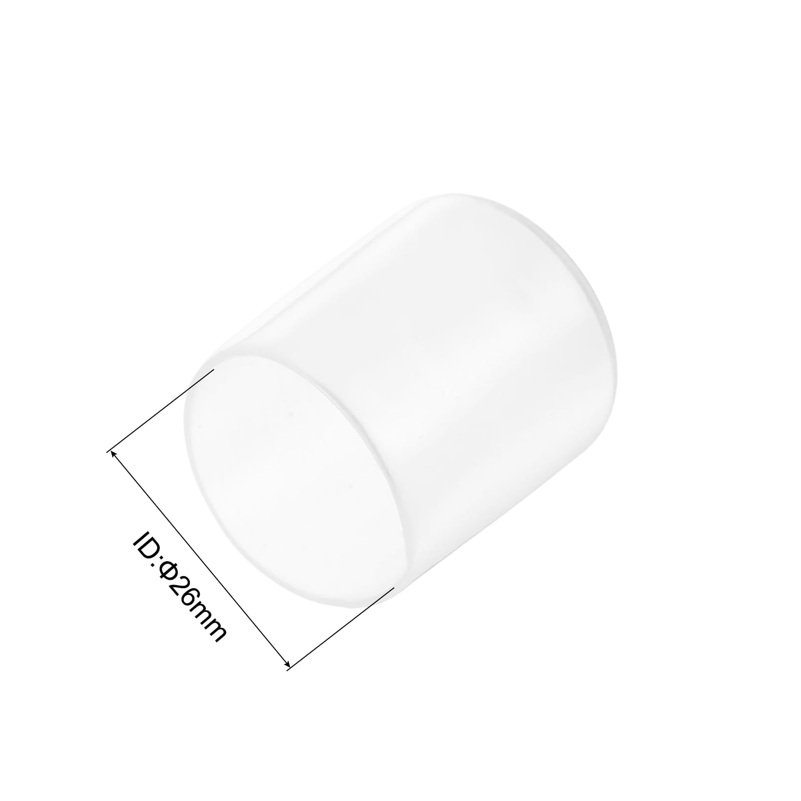 20pcs Rubber End Caps Protective Caps 26mm