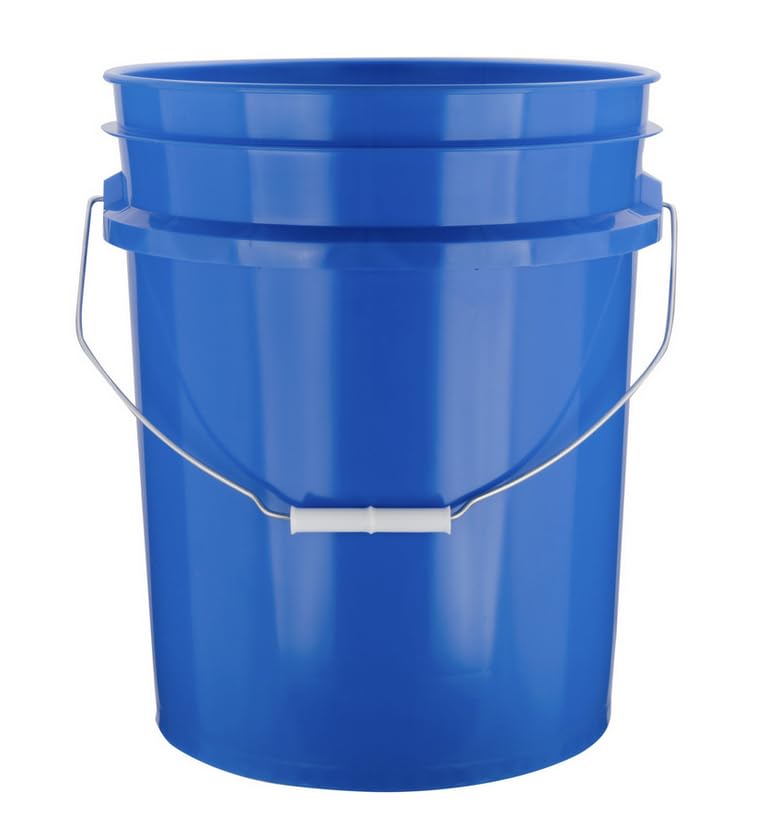 5 Gallon Premium HPDE Plastic Bucket (3 Count)