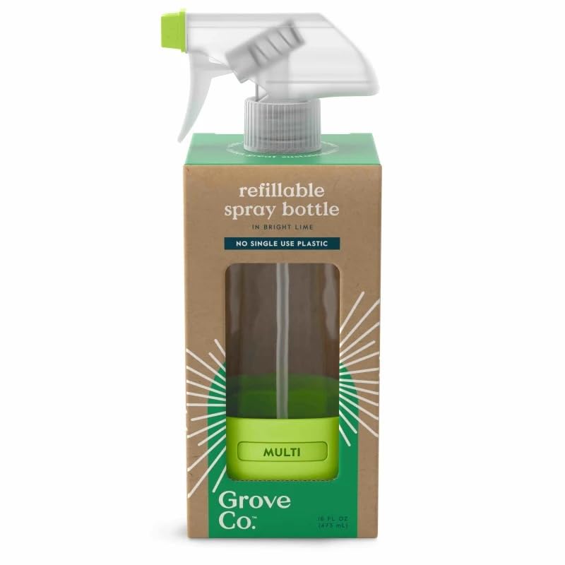 Refillable Glass Spray Bottle for Cleaning