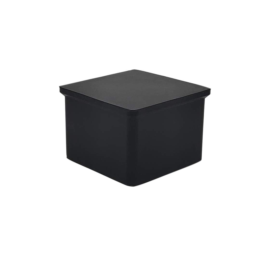 Non Slip Thick Rubber Leg Tips Floor Protectors Square Chair Leg Caps 38 x 38 mm