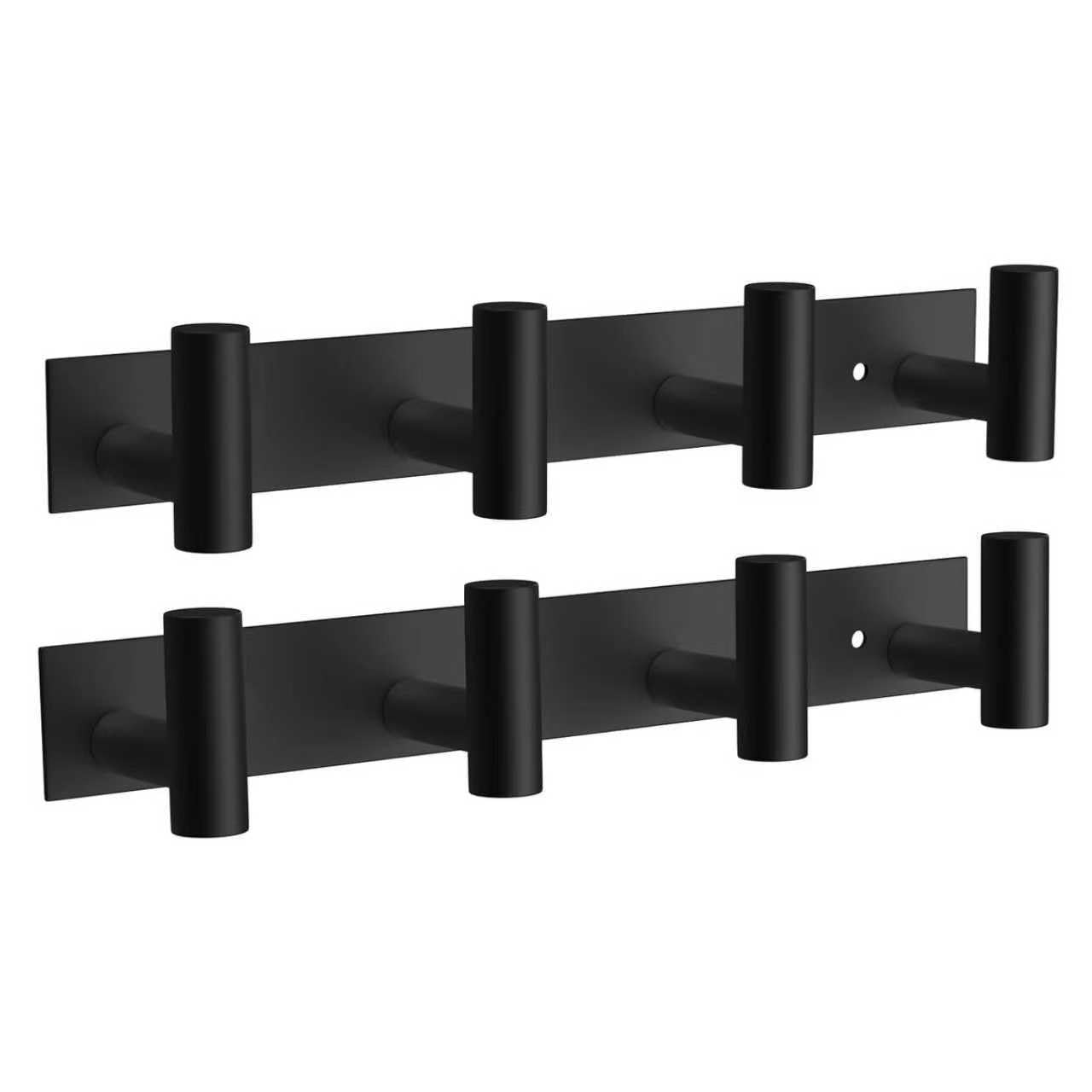 2PACK Hat and Coat Wall Mount Rack (2 Count)