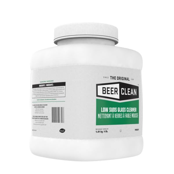 Diversey 990241 Beer Clean Low Suds Glass Cleaner (128 Ounce)