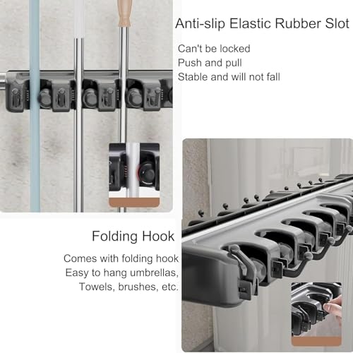 Heavy Duty Broom and Mop Holder