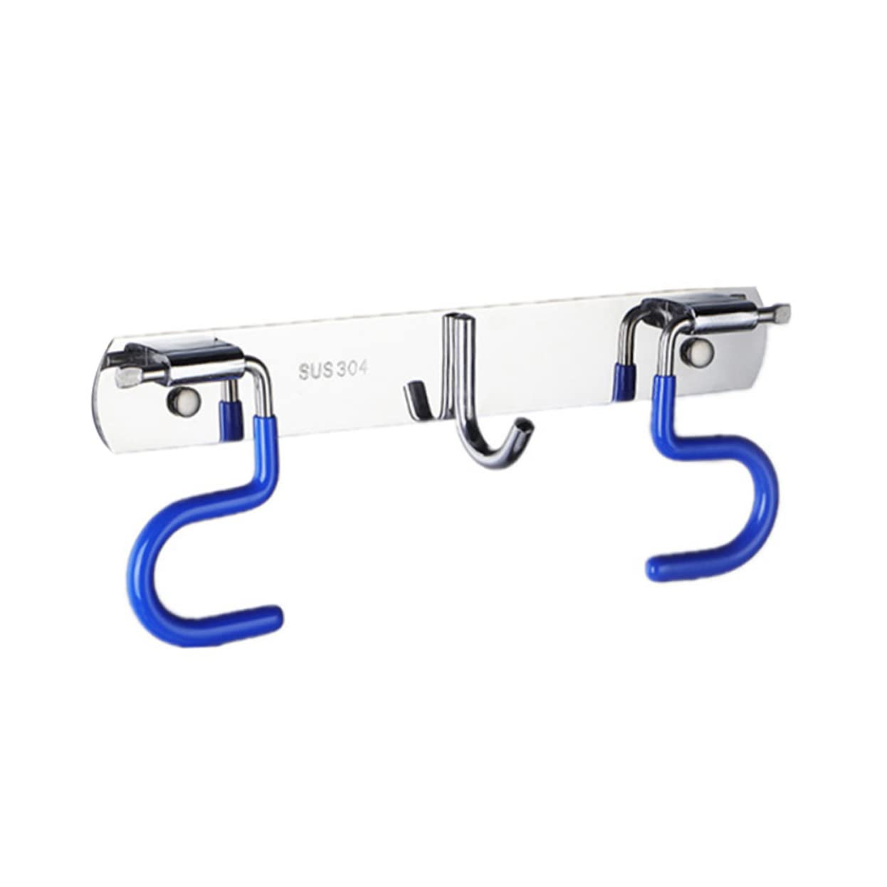 Stainless Steel Mop and Broom Holder Wall