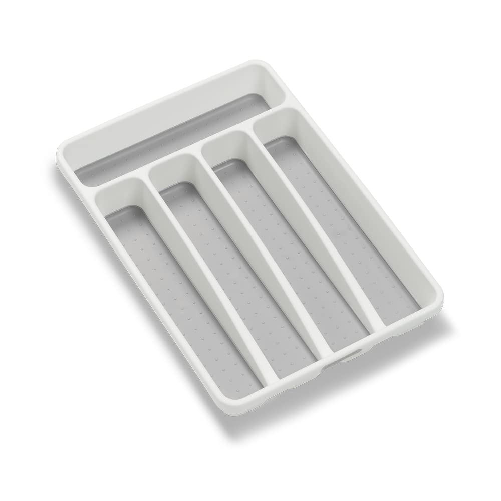 Classic 5 Compartment Compact Flatware Organizer