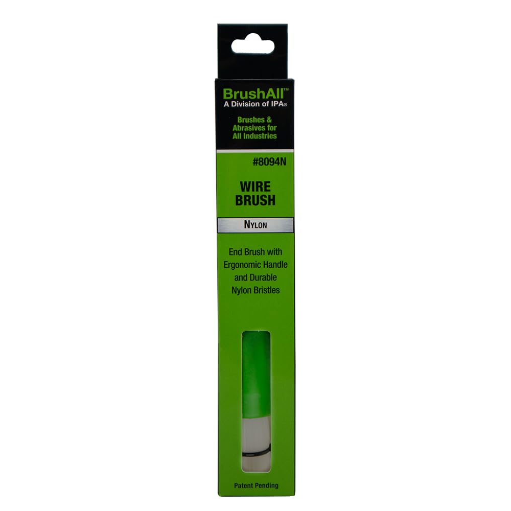 Wire Hand Brush with Ergonomic Handle and Tightly Packed Bristles for Kitchen