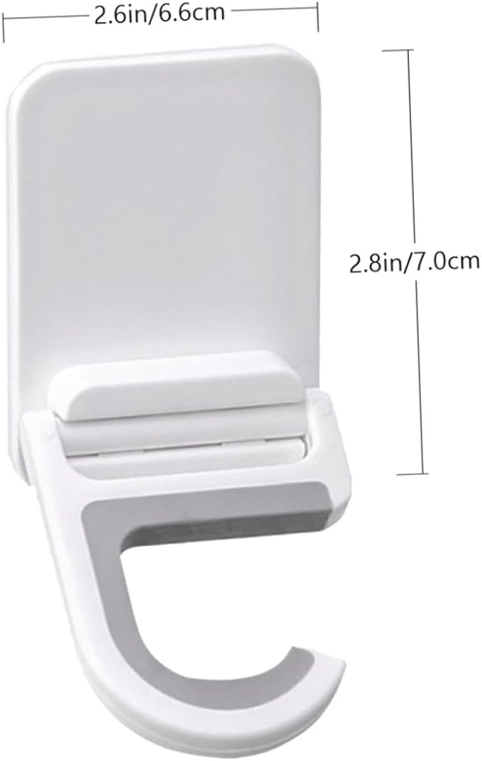 Broom Gripper Wall Mount 3pcs Mop Holders Adhesive Wall Hook for Kitchen Bathroom Utility Room