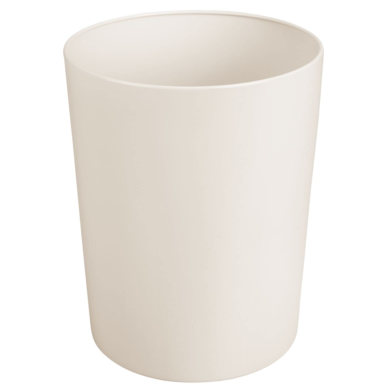 Round Metal Small 1.7 Gallon Recycle Trash Can Wastebasket