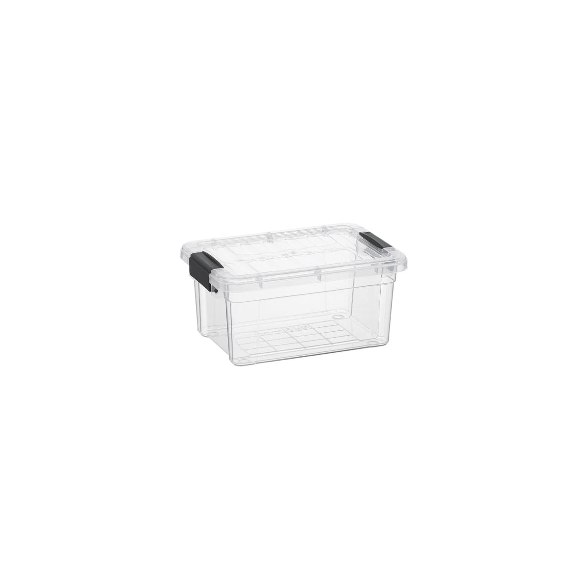 1.05 Quart Mini Clear Plastic Storage Container with Lid (5 Count)