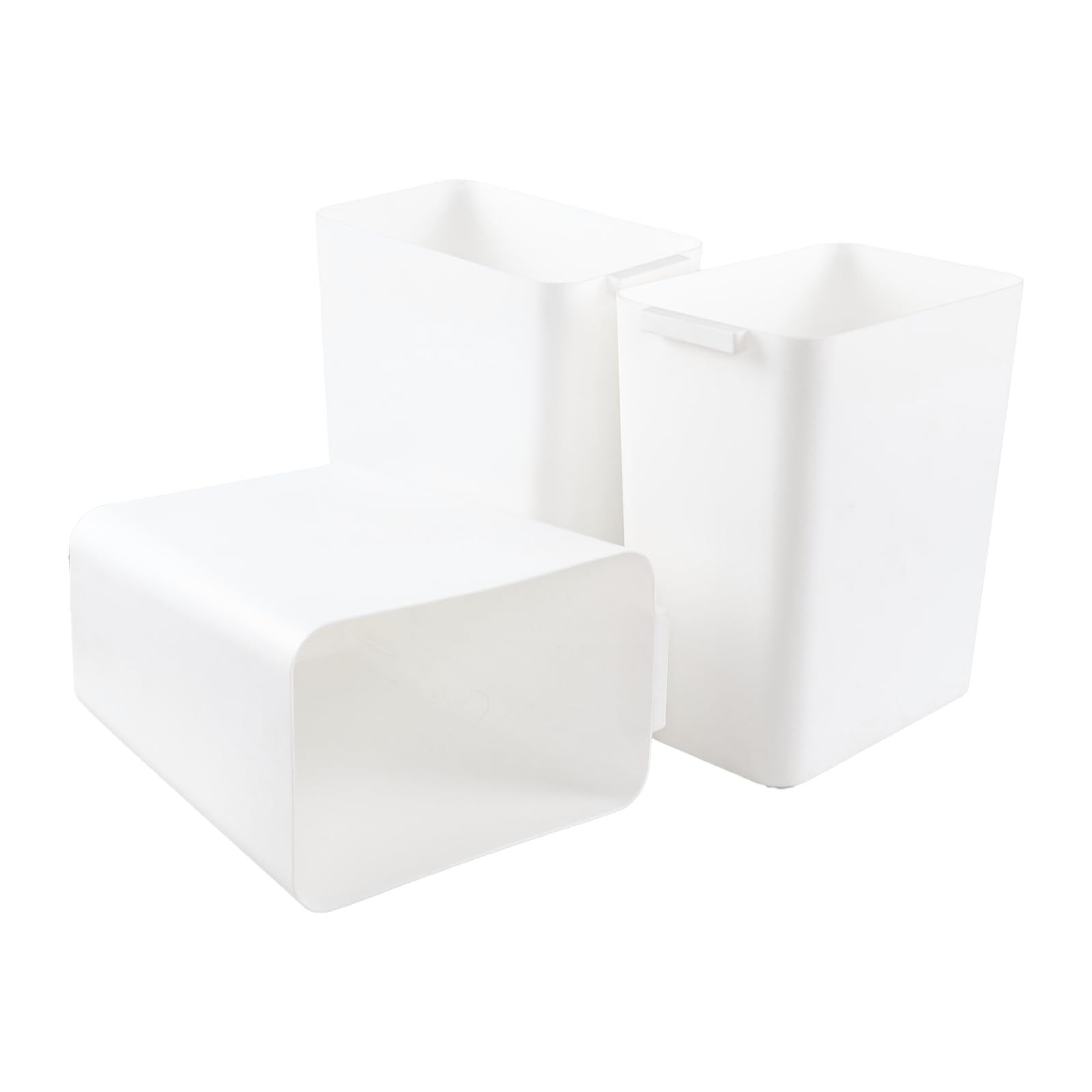 Slim Rectangular Wastebasket (3 Count)