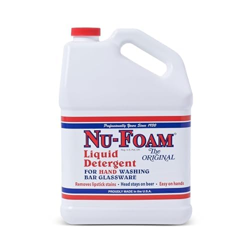 Liquid Detergent for Bar Glassware (512 Fl Oz)