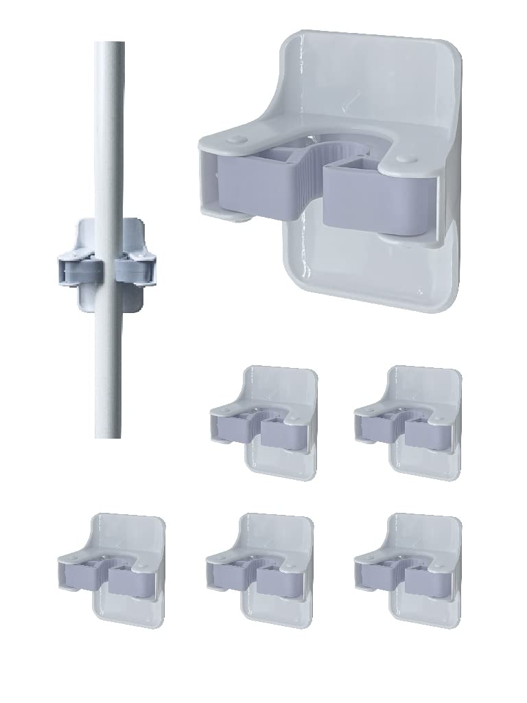 Command Broom Holder Wall Mount 6pcs (6 Count)