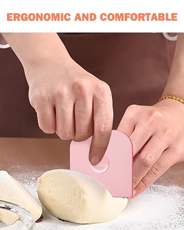 Pan Scraper 5 Pcs Pot & Dish Scraper Plastic (5 Count)