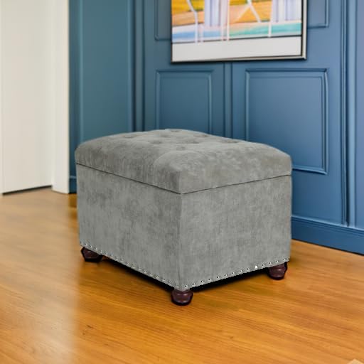 Storage Ottoman Foot Rest Stool