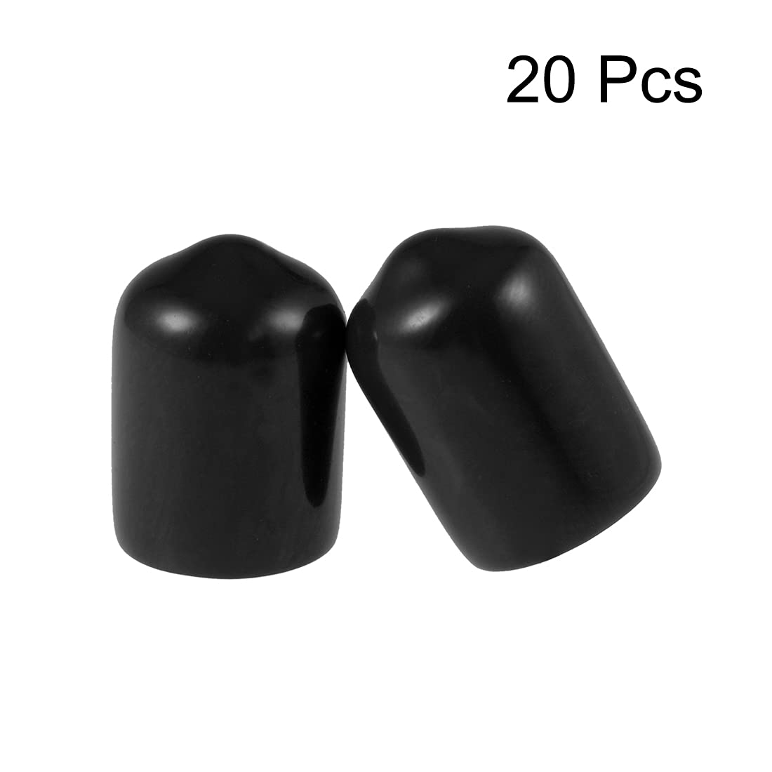 20pcs Rubber End Caps 3 (20 count)