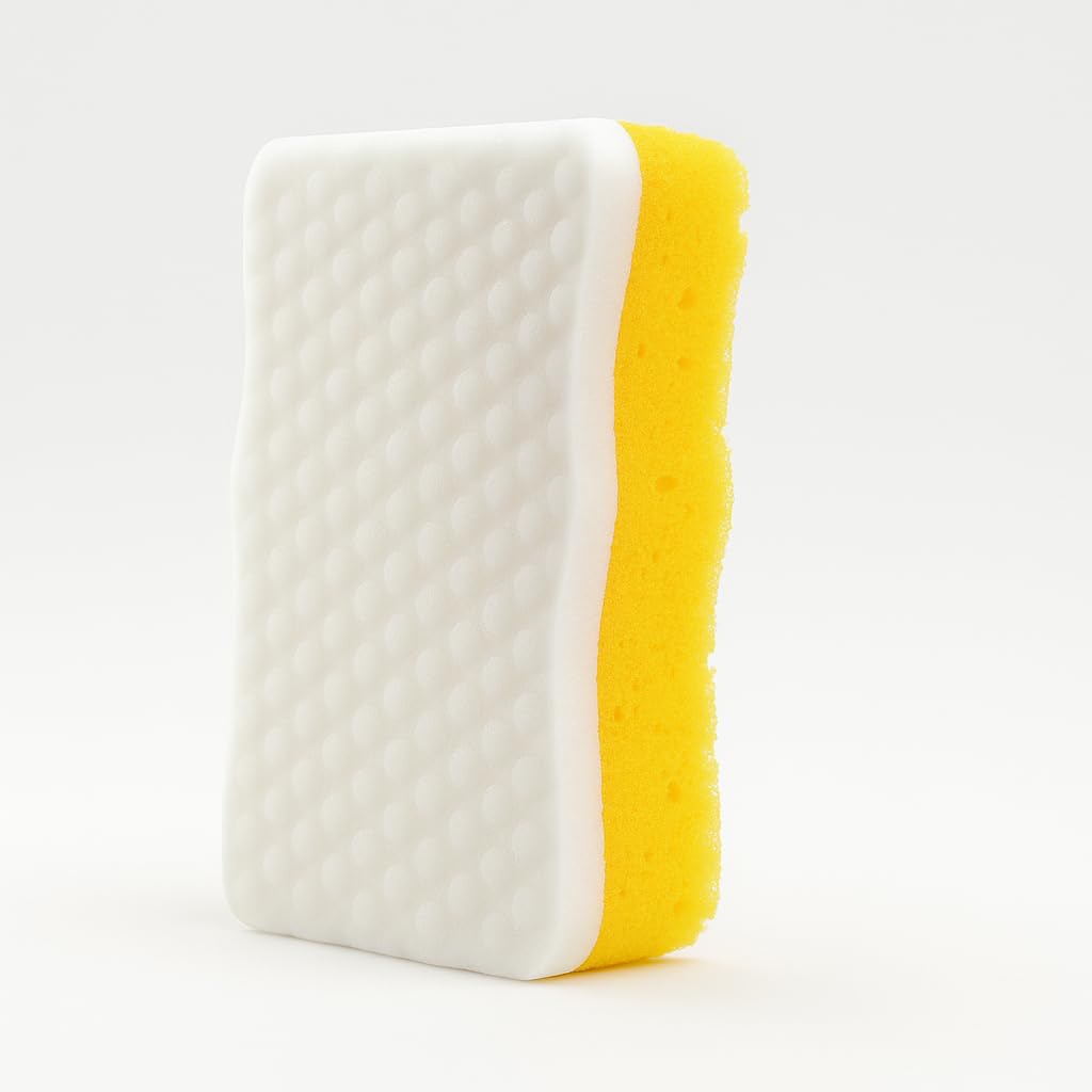 Wave Shaped Scrub Sponges for Kitchen Cleaning