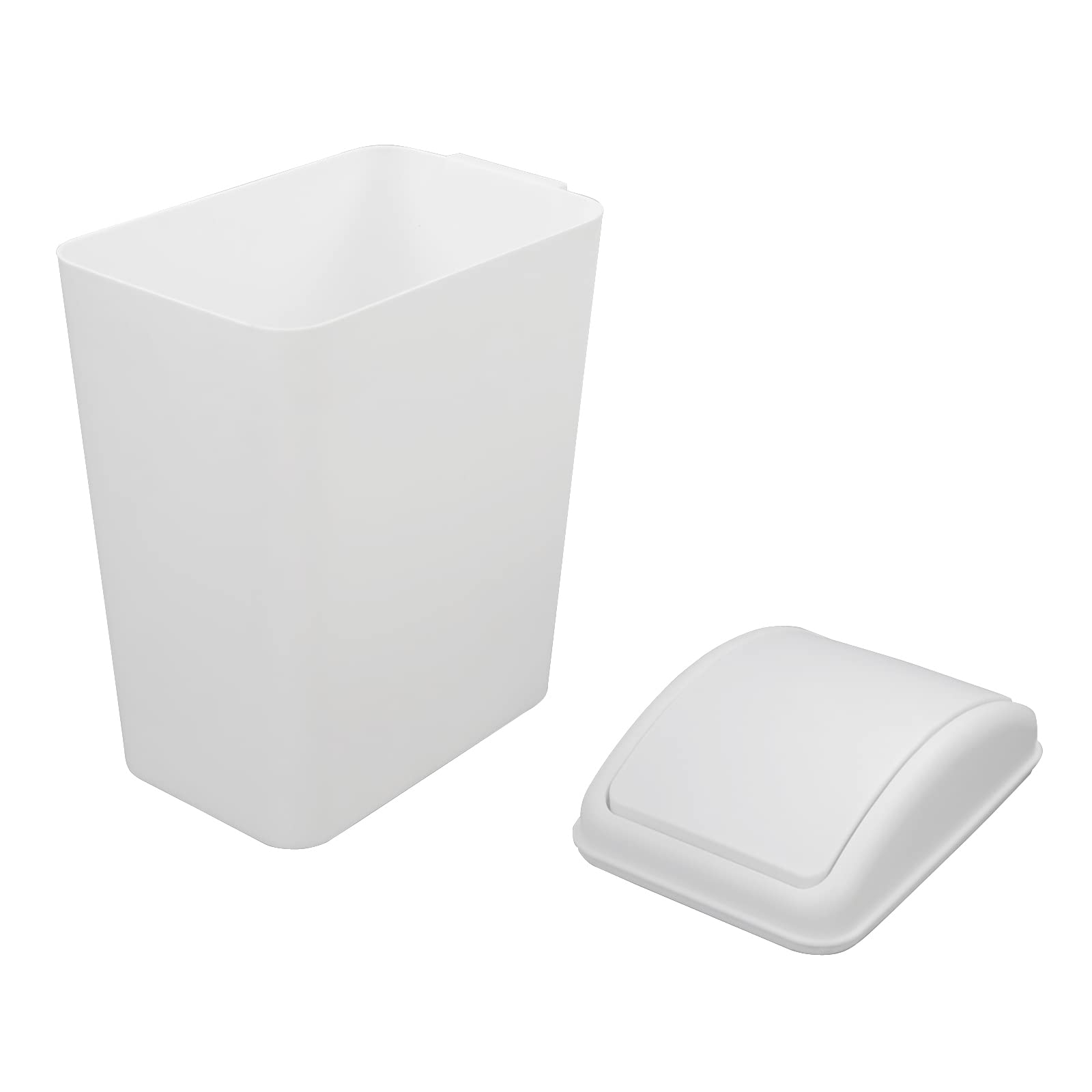 4.2 Gallon Plastic Swing Lid Trash Can