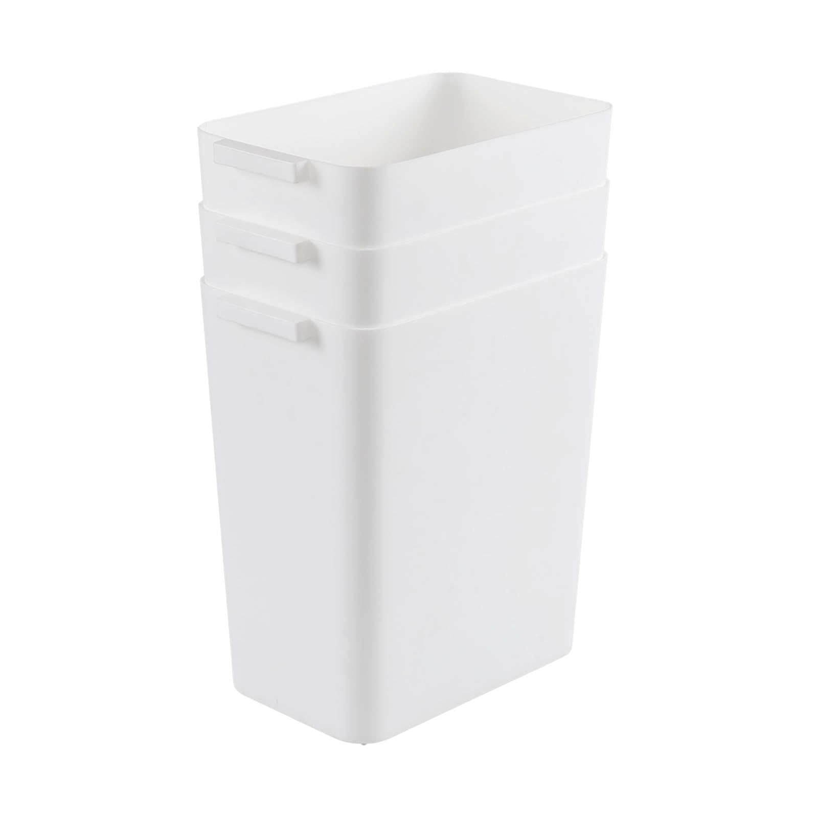 4.5 Gallon 3 Packs Plastic Wastebasket (3 Count)