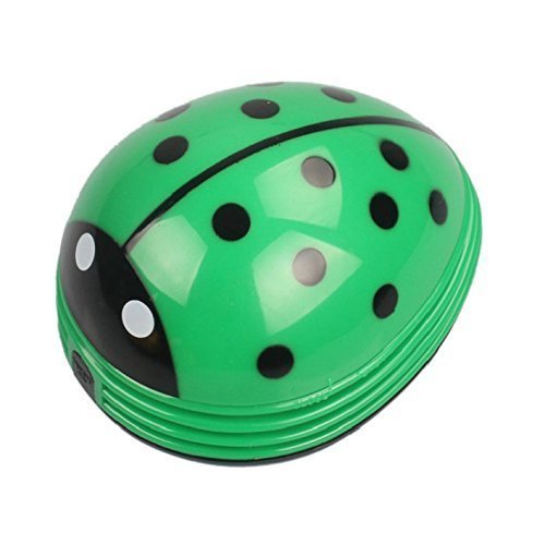 Mini Portable Handheld Cordless Tabletop Crumb Sweeper Desktop Dust Vacuum Cleaner Cute Cartoon Battery Operated