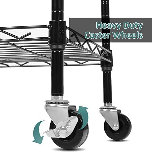 6 Tier Storage Shelf Units (6 Count)